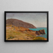 View of the Sea from the Crimean Journey - Jan Cybis — framed artwork on a wall