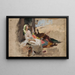 Sketch for the painting Potocka at Bakhchisaray - Jan Cybis — framed artwork on a wall