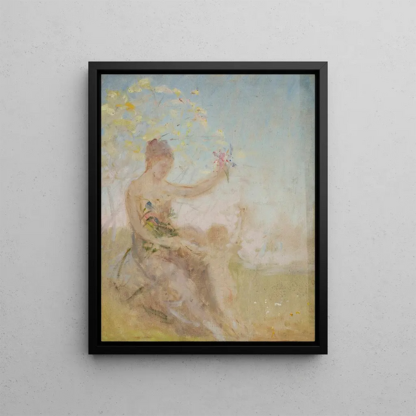 Jan Cigliski - Sketch for the panel Springtime for the BakhchiDere villa in Yalta.webp