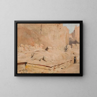 Jan Cigliski - Sphinx Alley temple of AmunRe From the journey to Egypt.webp