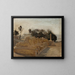 Tempel van Amon-Rê van Sphinx Alley in Karnak - Jan Cybis — ingelijst kunstwerk aan de muur
