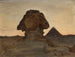 Sphinx bij maanlicht, van de reis naar Egypte - Jan Cybis — weergave van het kunstwerk