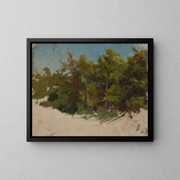 Studie van Podolie - Jan Cybis — ingelijst kunstwerk aan de muur