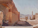 Tempel van de reis in Egypte - Jan Cybis — weergave van het kunstwerk