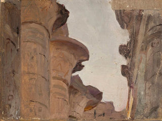 Jan Cigliski - Temple capital From the journey to Egypt.webp