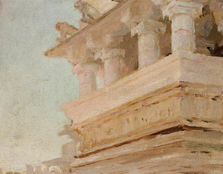 Jan Cigliski - Temple in Udaipur From the journey to India.webp