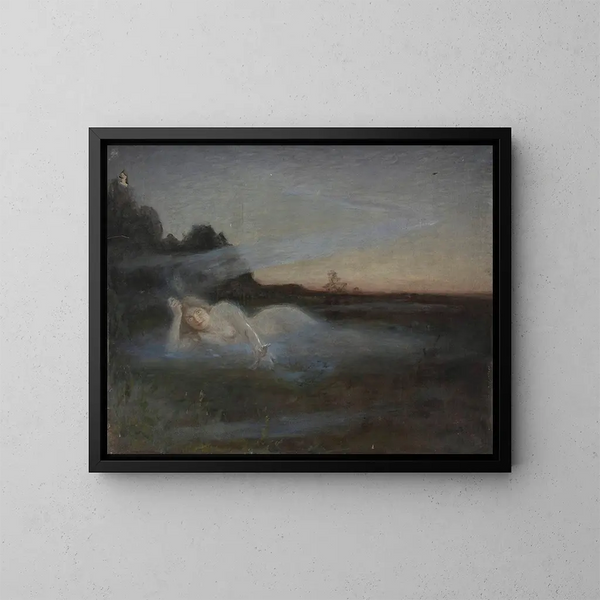 Life - Jan Cybis — framed artwork on a wall