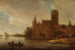 Château aan de waterkant - Jan Coelenbier — weergave van het kunstwerk