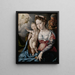 De Heilige Familie - Jan Cornelisz Vermeyen — ingelijst kunstwerk aan de muur