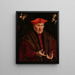 portret van Érard de la Marck - Jan Cornelisz Vermeyen — ingelijst kunstwerk aan de muur