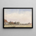 van Schilderij Vue sur Schiermonnikoog - Jan Daniël Cornelis Carel Willem baron de Constant Rebecque — ingelijst kunstwerk aan de muur