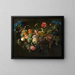 van fruit- en bloemenguirlande - Jan Davidsz de Heem — ingelijst kunstwerk aan de muur