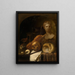 Vanité - Jan Denens — ingelijst kunstwerk aan de muur