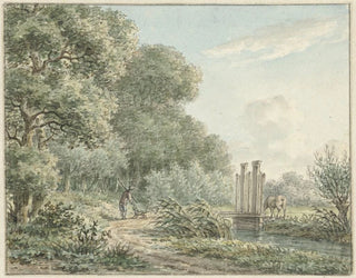 Jan Evert Grave - Wandelaar op de Amstelveense Weg.webp