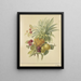 Een ananas, pruimen en frambozen - Jan Evert Morel — ingelijst kunstwerk aan de muur