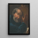Sint Jude Thaddée - Jan Fignowski — ingelijst kunstwerk aan de muur