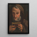 Saint Matthieu - Jan Fignowski — ingelijst kunstwerk aan de muur