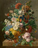Bloemen in een vaas - Jan Frans Eliaerts — weergave van het kunstwerk