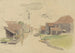 van huizenstudies in de wijk Vinkenbuurt Amsterdam - Jan H.L. Hanau — weergave van het kunstwerk