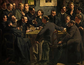Een sessie van de Société des Arts Als Ik Kan - Jan Hendrik Luyten — weergave van het kunstwerk