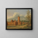Kasteel Batestein bij Vianen - Jan Jacob Teyler van Hall — ingelijst kunstwerk aan de muur