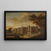 Kasteel Egmond - Jan Jacobsz van der Croos — ingelijst kunstwerk aan de muur