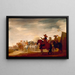 Militair kamp schilderij - Jan Jacobsz van der Stoffe — ingelijst kunstwerk aan de muur