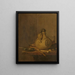 Natuurstudie met een kruik van aardewerk en pijpen - Jan Jansz Treck — ingelijst kunstwerk aan de muur