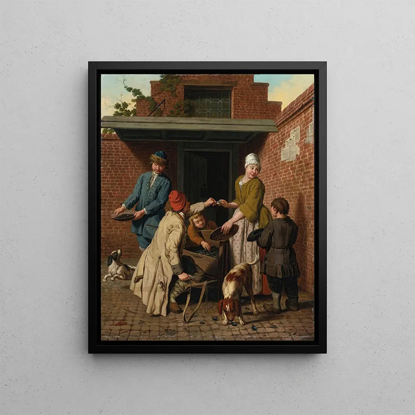 Jan Josef Horemans The Elder - The Mussel Seller.webp