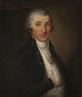 portret van John O'Connor 1760-1802, hoogleraar aan de Universiteit van Vilnius - Jan Krzysztof Damel — weergave van het kunstwerk