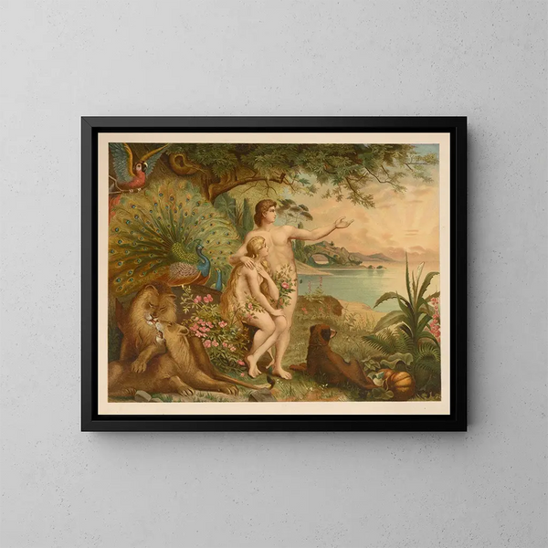 Bible dorée des classiques - Jan Ladislaw Skora — framed artwork on a wall