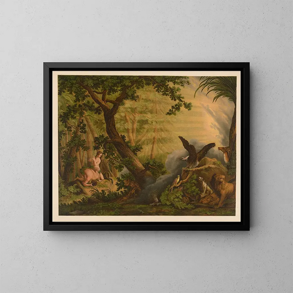 Bible dorée des classiques - Jan Ladislaw Skora — framed artwork on a wall