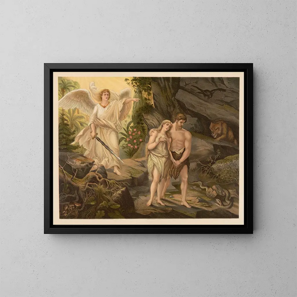 Bible dorée des classiques - Jan Ladislaw Skora — framed artwork on a wall