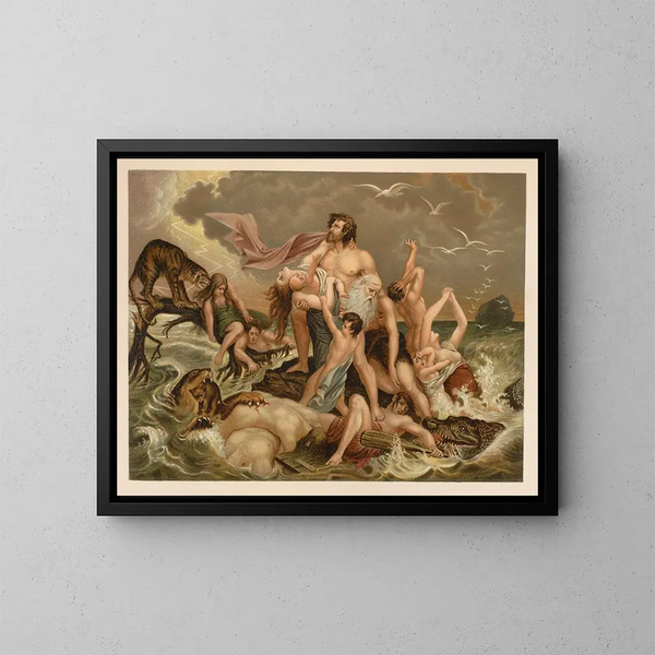 Bible dorée des classiques - Jan Ladislaw Skora — framed artwork on a wall