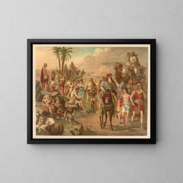 Bible dorée des classiques - Jan Ladislaw Skora — framed artwork on a wall