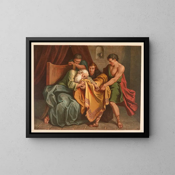 Bible dorée des classiques - Jan Ladislaw Skora — framed artwork on a wall