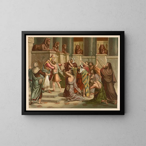 Bible dorée des classiques - Jan Ladislaw Skora — framed artwork on a wall