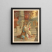 Bijbel gouden klassiek Pl052 - Jan Ladislaw Skora — ingelijst kunstwerk aan de muur