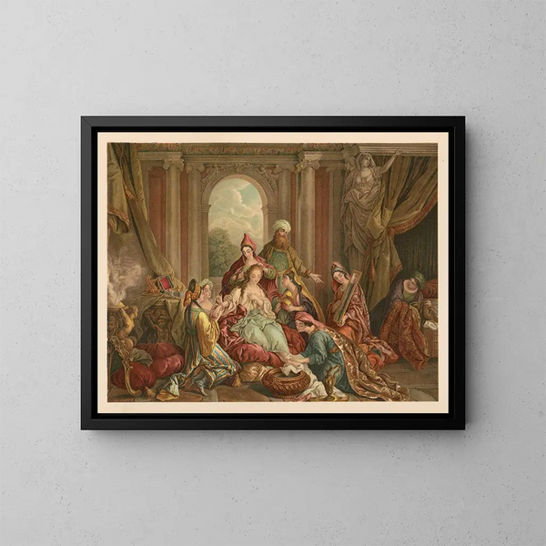 Bible dorée des classiques - Jan Ladislaw Skora — framed artwork on a wall