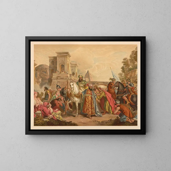 Bible dorée des classiques Pl059 - Jan Ladislaw Skora — framed artwork on a wall