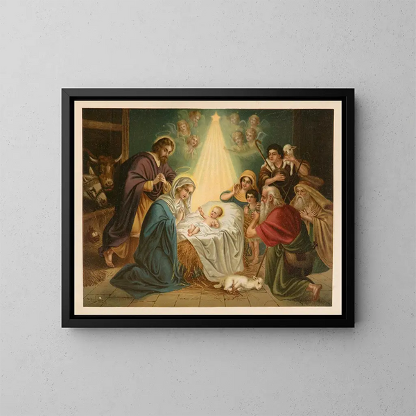 Bible dorée des classiques Pl068 - Jan Ladislaw Skora — framed artwork on a wall