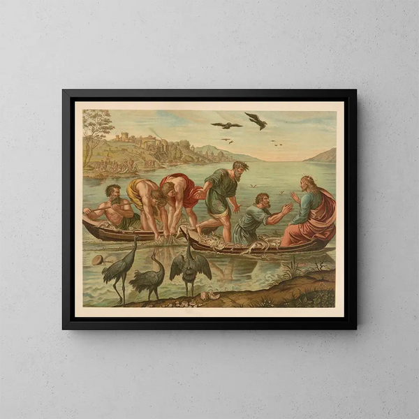Bijbel goudkleurig van de klassiekers - Jan Ladislaw Skora — ingelijst kunstwerk aan de muur