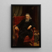 Self-portrait Painting - Jan Matejko — framed artwork on a wall