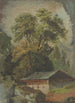 Hunting Pavilion Painting - Jan Nowopack — artwork view