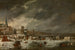 L'Escaut bevroren in Antwerpen - Jan Peeters de Oudere — weergave van het kunstwerk