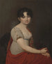 Portret van de echtgenote van generaal mevrouw Dziekoska - Jan Peifer — weergave van het kunstwerk
