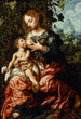 Madone de l'Humilité - Jan Sanders van Hemessen — weergave van het kunstwerk