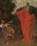 Mythologisch figuur in een landschap - Jan Simonsz Pynas — weergave van het kunstwerk