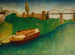 Barge - Jan Spychalski — weergave van het kunstwerk