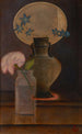 Delphiniums et une rose - Jan Spychalski — weergave van het kunstwerk